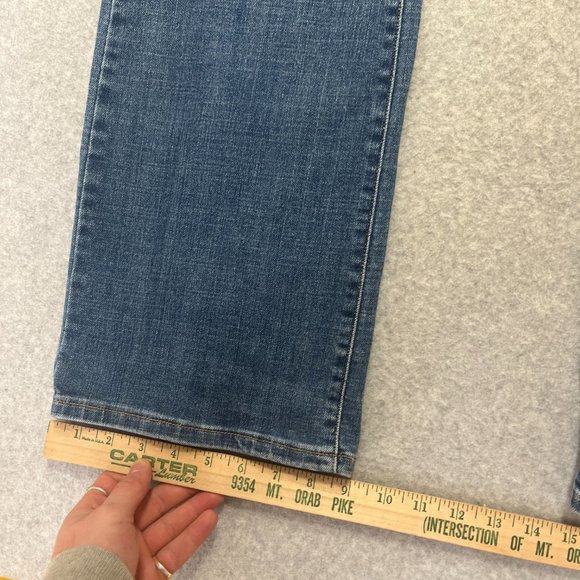 Levis Jeans Womens 10 Blue 529 Curvy Bootcut Western Cowgirl Denim 30x30 Medium - Picture 5 of 10